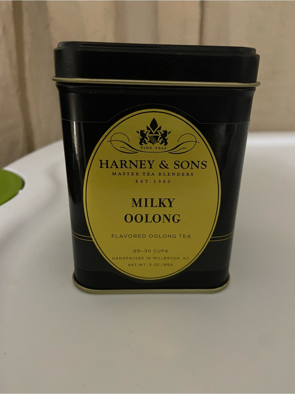 Milky Oolong Tea, Loose tea in 3 ounce tin